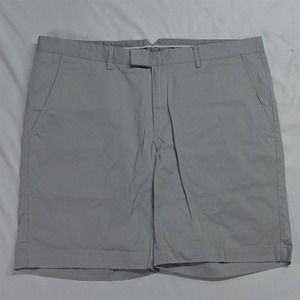 Bradley Allen 38 x 8" Light Gray Stretch‎ Chino Shorts